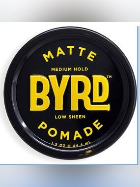 Matte Pomade - Black & Yellow - Medium Hold